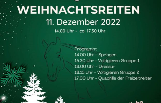 Weihnachtsreiten